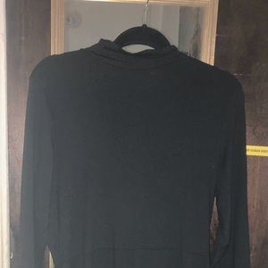 Black Long-sleeve Plus Size Romper